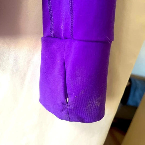 Victoria Secret Sexy Sport-long sleeve Purple Pullover Size Small - Picture 4 of 5